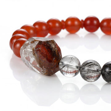 Danxia Mountain · Fire Amulet (Career & Confidence)